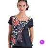 Camiseta Flamenco Happy Dance con escote abierto