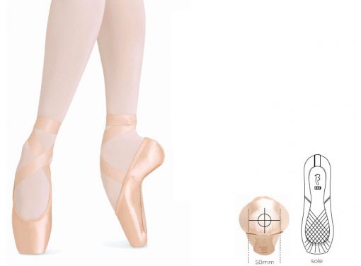 puntas de ballet balance european bloch