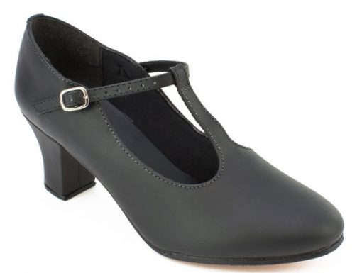 zapato de caracter so danca character negro