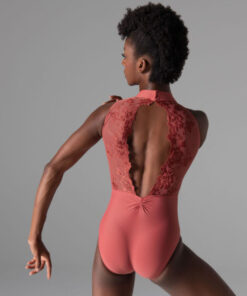 Maillot Cuello Alto Ballet Rosa Amélie