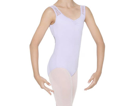 Maillot Ballet Niña So Danca con encaje floral para Comprar Online