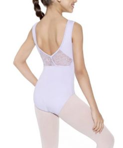 Maillot Ballet con Manga Recortada y Encaje So Danca - Move Dance ES