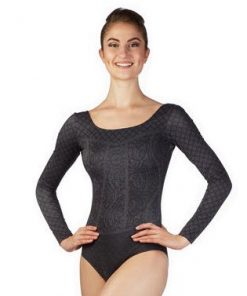 Maillot Ballet Manga Larga Lyman Ballet Rosa