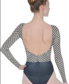 Maillot Ballet Manga Larga Lyman Ballet Rosa