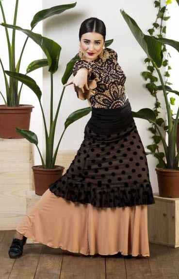 Falda Flamenca Davedans Tajar