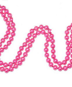 Collar Flamenco Largo Bolas Perla CHD