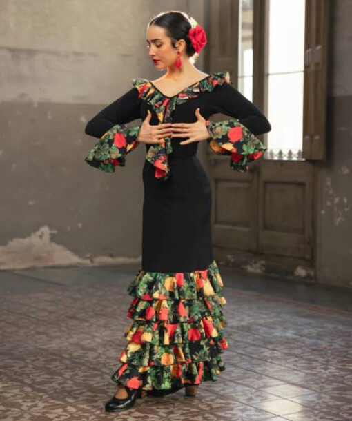 Falda Baile Flamenco Davedans Zagra