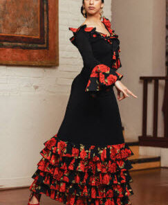 Falda Baile Flamenco Davedans Zagra