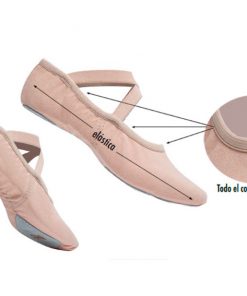 Zapatilla Ballet Happy Dance Media Punta