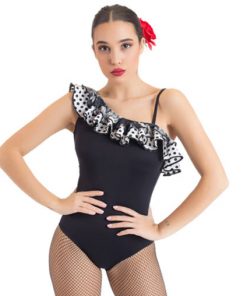 Maillot Flamenco 2 volantes Happy Dance