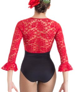 Maillot Flamenco Manga 3/4 Happy Dance
