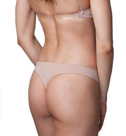 Tanga Capezio Seamless Low-Rise Thong