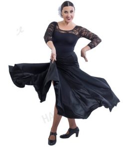 Falda Flamenca Seda Happy Dance