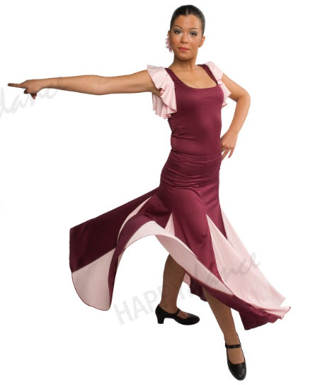Falda Flamenco Soleares Happy Dance EF052