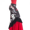 Falda Baile Flamenco Niña Happy Dance Trincha Ancha