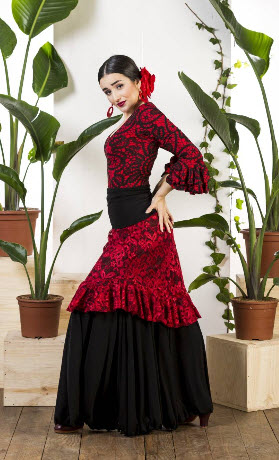 Sobre Falda Flamenca Davedans Cumbres