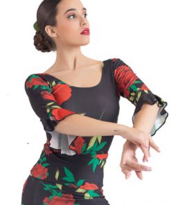 Cuerpo Flamenco Lycra estampada Happy Dance