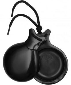 Castañuelas Vidrio Negro Castañuelas del Sur