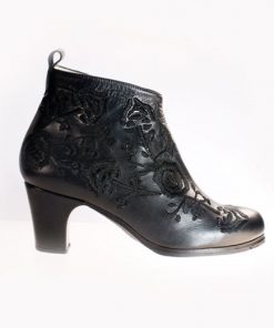 Zapatos de Flamenco Mujer Begoña Cervera Botín Bordado