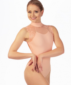 Maillot Cuello Alto Ballet Rosa Berenice