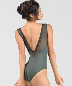 Maillot Tirante Ancho Ballet Rosa Novella