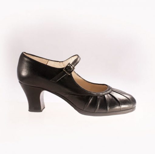 Zapatos de Flamenco Mujer Begoña Cervera Plisado