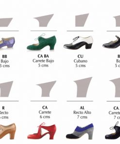 Begoña Cervera Cruzado Zapatos de Flamenco Profesionales de MUJER