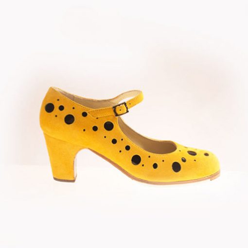 Zapatos de Flamenco Mujer Begoña Cervera Topos