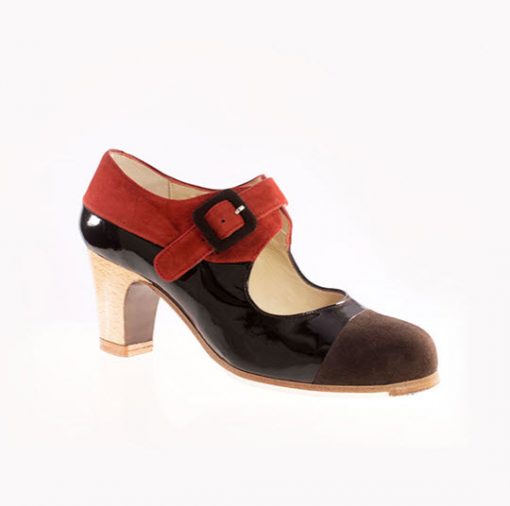 Zapatos de Flamenco Mujer Begoña Cervera Tricolor II