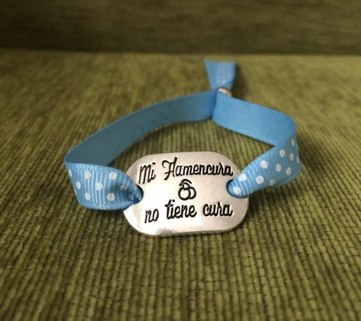 Pulsera Flamenca Placa de CHD