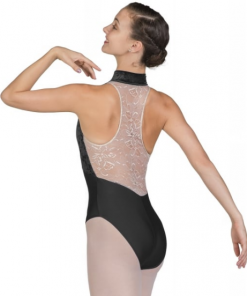 Maillot Terciopelo Ballet Rosa Emma