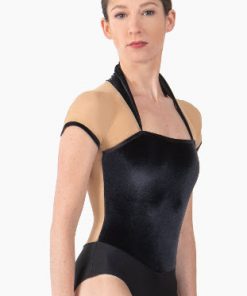 Maillot Terciopelo Ballet Rosa Vamp