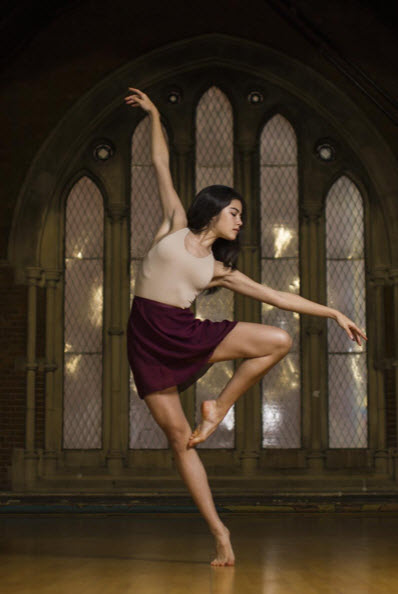 Falda Ballet Capezio Georgette Wrap Skirt