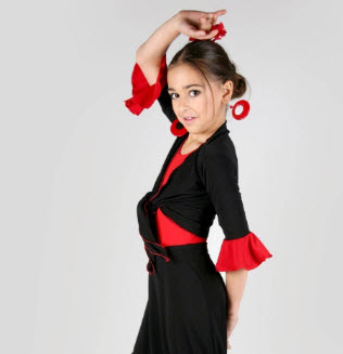 Cardigan Flamenco Zubia Davedans