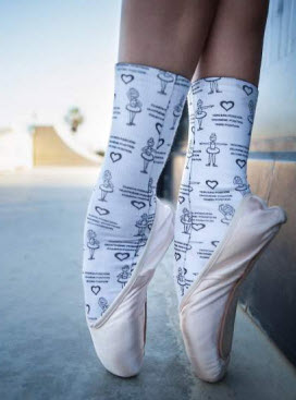 Calcetines Danza Calce Petit Ballet Para Online - Regalos