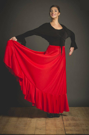 Falda Flamenca Davedans Rociana