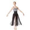 Falda Ballet Abierta Keira Lulli Dancewear