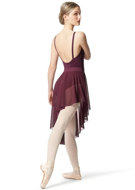 Falda Ballet Asimétrica Dakini Lulli Dancewear