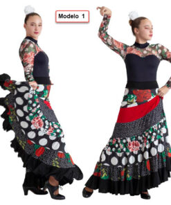 Falda Flamenca 5 Piezas Happy Dance