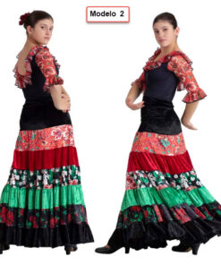 Falda Flamenca 5 Piezas Happy Dance