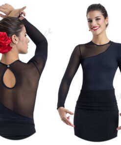 Maillot Flamenco Cuello Caja Happy Dance