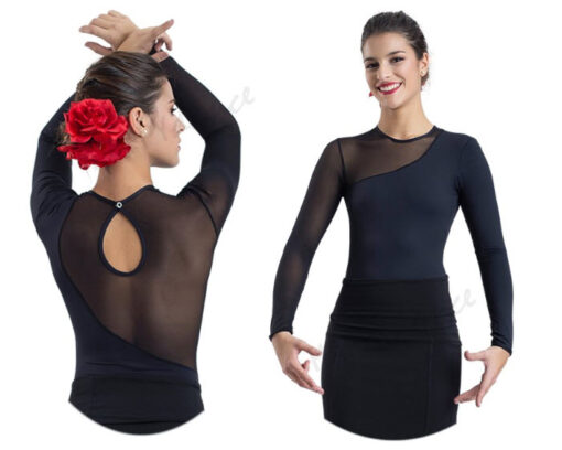 Maillot Flamenco Cuello Caja Happy Dance