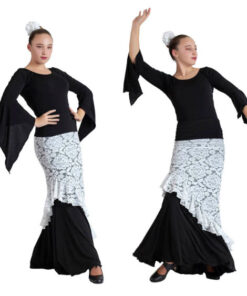 Sobre Falda Flamenca Happy Dance