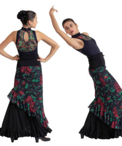 Sobre Falda Flamenca Happy Dance