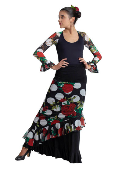 Sobre Falda Flamenca Happy Dance para Comprar Online - Faldas