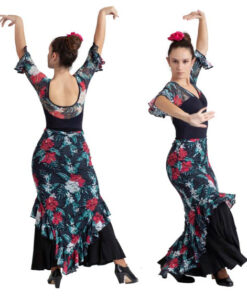 Sobre Falda Flamenca Pico Happy Dance