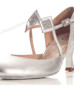 Zapato Fantasía Plata Baile de Salón Happy Dance