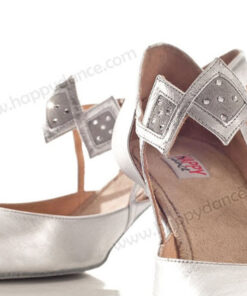 Zapato Fantasía Plata Baile de Salón Happy Dance