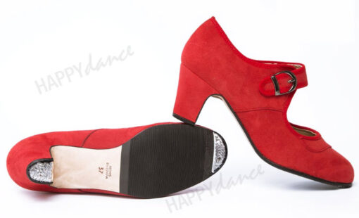 Zapatos de Baile Flamenco Happy Dance Amateur Hebilla Ancha