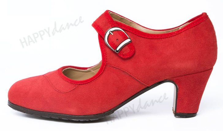 Zapatos baile flamenco semiprofesional para mujeres y niñas